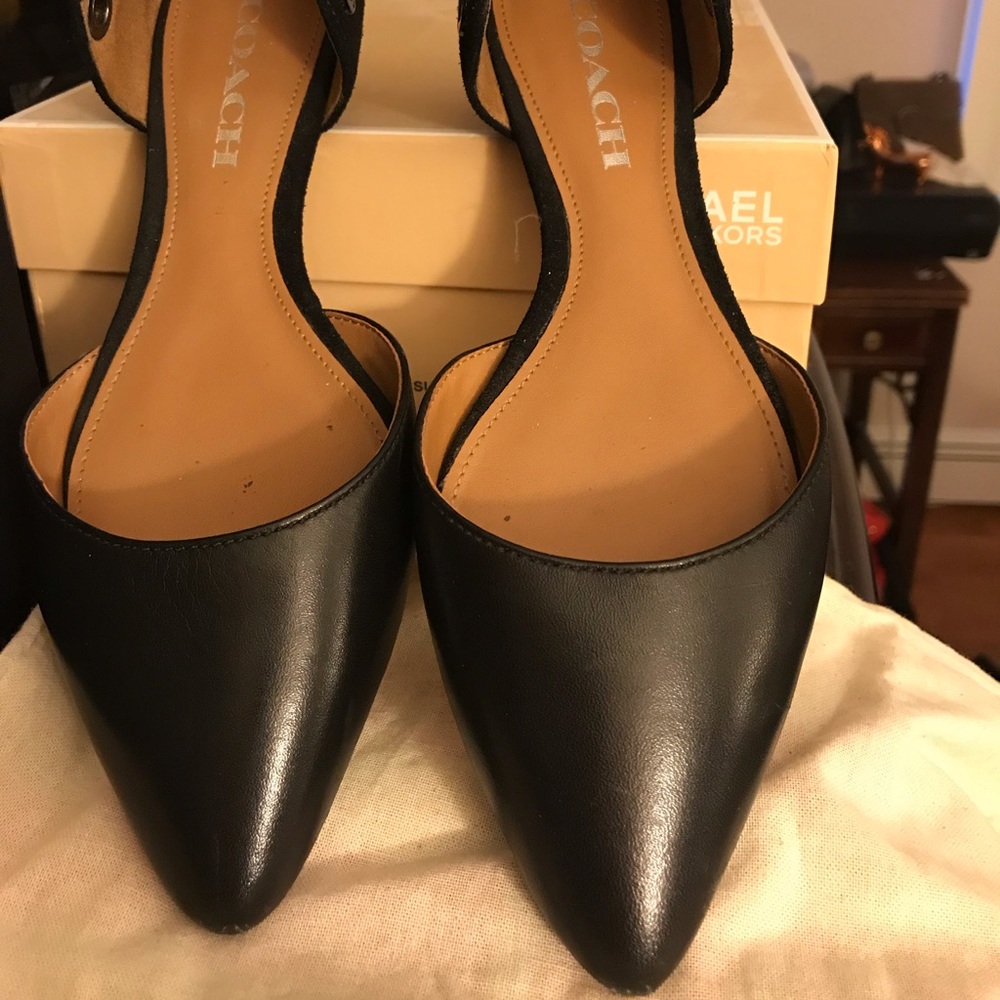 SOLD Coach flats w/box